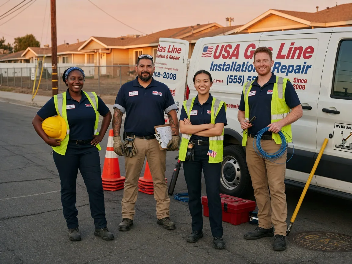 Gas Line Installation company in Saint George, KS